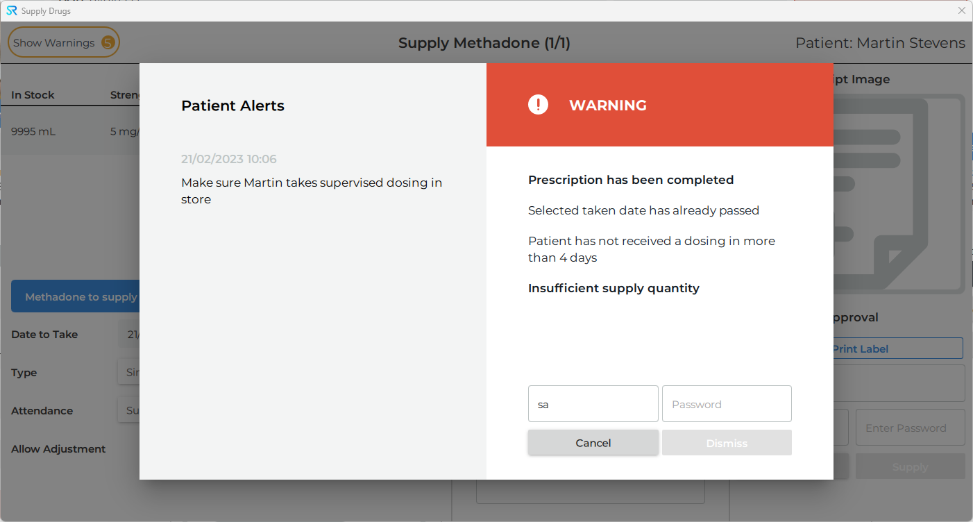 Notes and Alerts